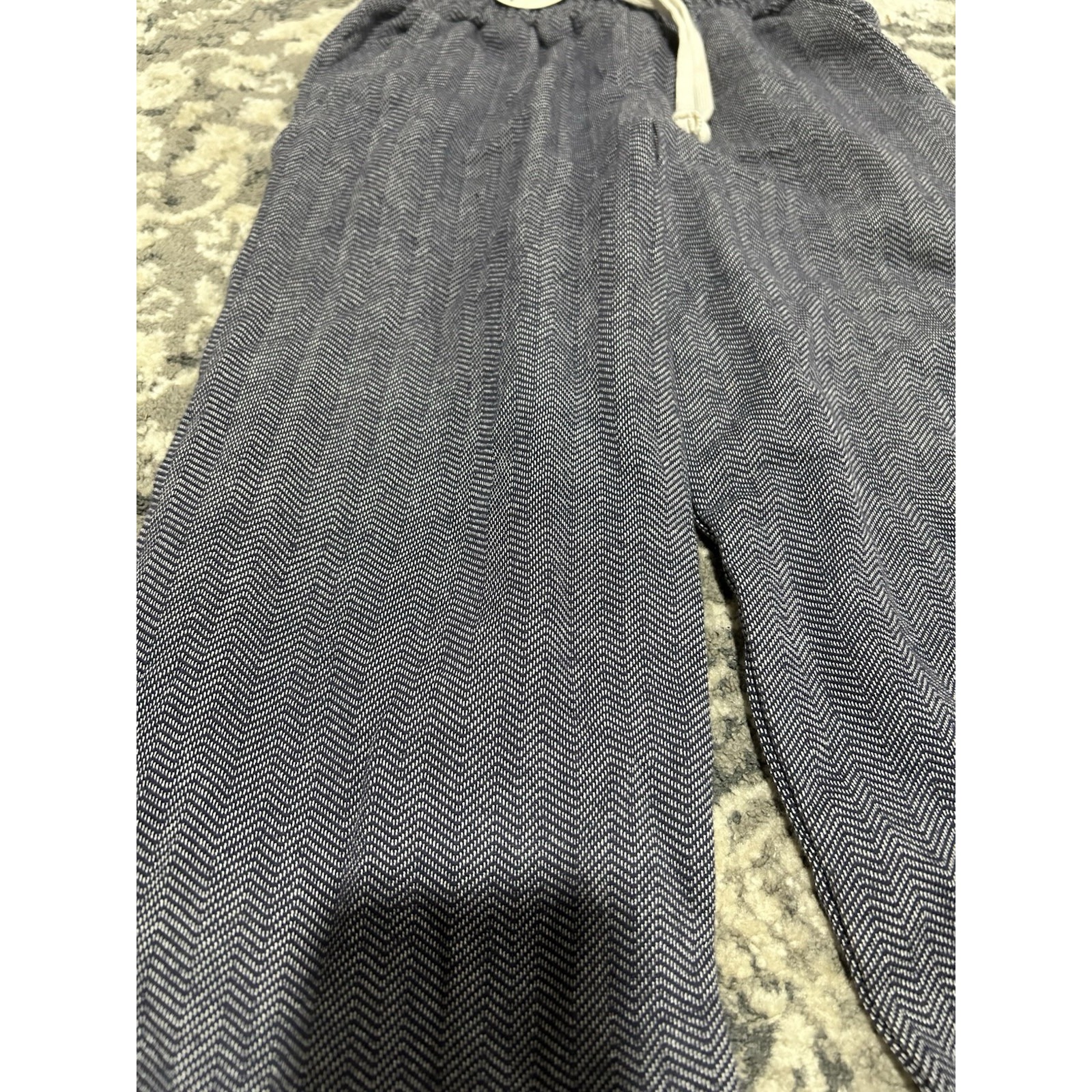 Nwt Little Road Co Girls Herringbone Paper Bag Pants Size 6y — image 3 of 8